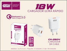 CARGADOR USB 3.0 18W