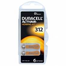 DURACELL PILA AUDIFONO DPR312