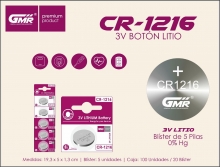PILA BOTON GMR CR1216