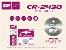PILA BOTON GMR CR2430